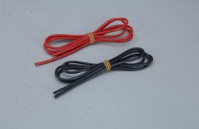 16AWG Silicone Wire - 1M Red & 1M Black