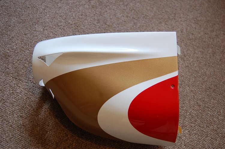 Mythos 125E F3A Cowl White - Click Image to Close