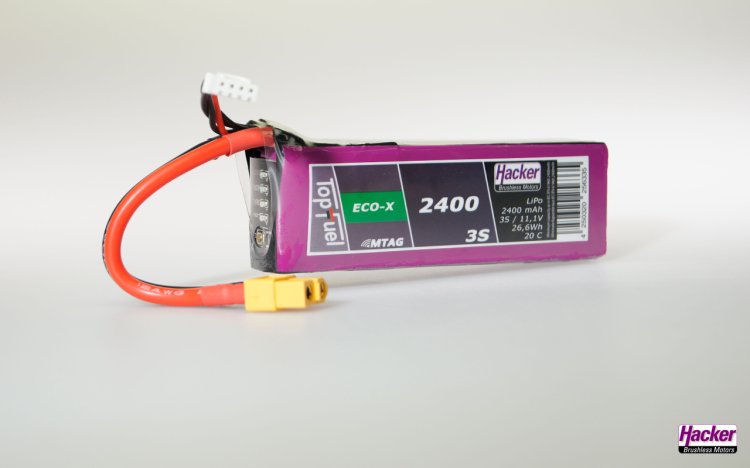 2400MAH 3S MTAG LIPO 25C ECO-X (NEW) - Click Image to Close