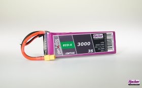 3000mAh 3S MTAG LiPo 20C ECO-X