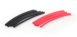 HEAT SHRINK 3 x 100mm RED/BLACK (12 PIECE) - Click Image to Close