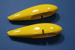 Sebart 120-140 Wheel Pants (yellow) - Click Image to Close