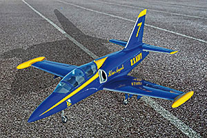 L39 Albatross EDF 6S or Turbine P20 Blue Angels - Click Image to Close