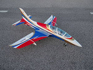 Sebart Mini Avanti S Jet Blue/White Red (No Power Set) - Click Image to Close