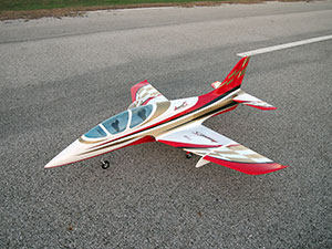 Sebart Mini Avanti S Jet Red/White (No Power Set) - Click Image to Close