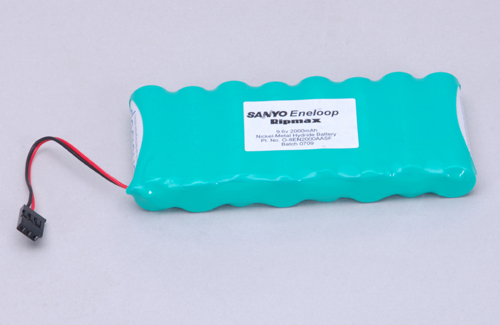 Sanyo Eneloop 9.6v 2000mAh Eneloop Tx Pk Flat - Click Image to Close