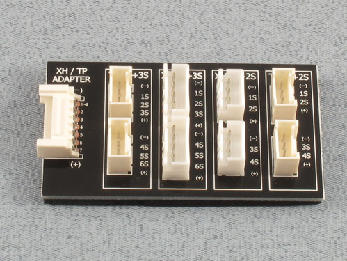 Bal. Adapt. Board - 2/3cell XH TP Charge 2 batts at once - Click Image to Close