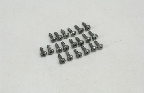 Futaba Servo Horn Screws(2.6x8)(Pk10) - Click Image to Close