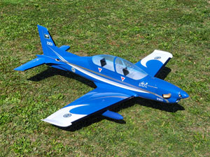 Pilatus PC21-V2 50 Class SCALE (BLUE) - Click Image to Close