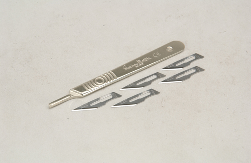 Scalpel No.3 w/No.10A Blades Swan morton - Click Image to Close