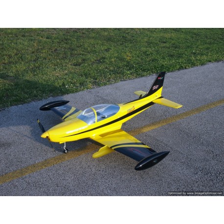 SF-260 50E [YELLOW/BLACK] Inc Retractable landing gear - Click Image to Close